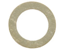 Flat aluminum gasket 18x14x2.0mm