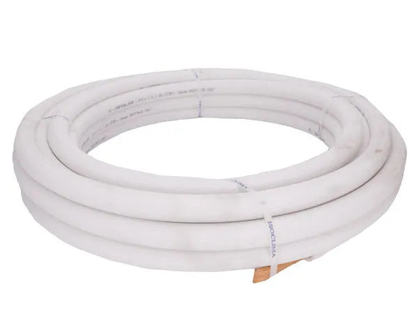 Insulated single-core copper tube 3/4" 1mm 25m