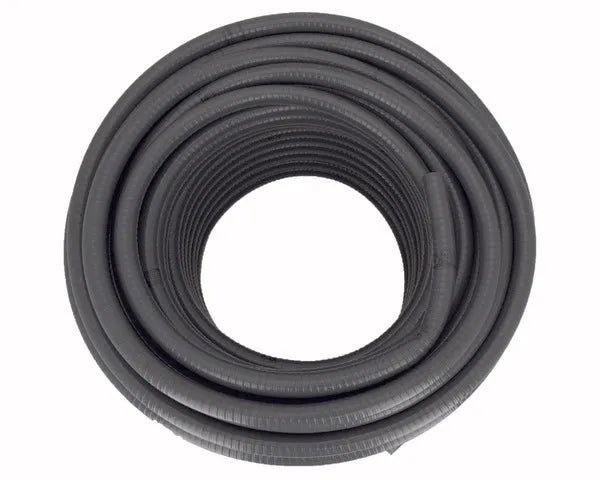 Flexible gray PVC hose 013/16 per meter