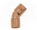 45º curve h-h 41 copper 1/4''