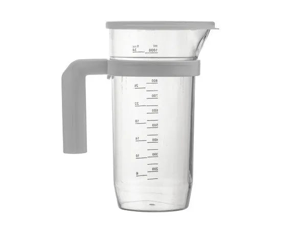 Plastic Measuring Jug with Lid 1 L.