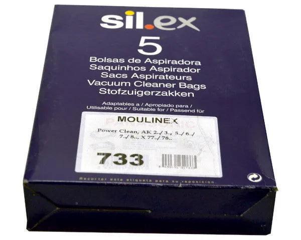 MOULINEX POWERCLEAN 5 VACUUM CLEANER BAG PACK OF 5