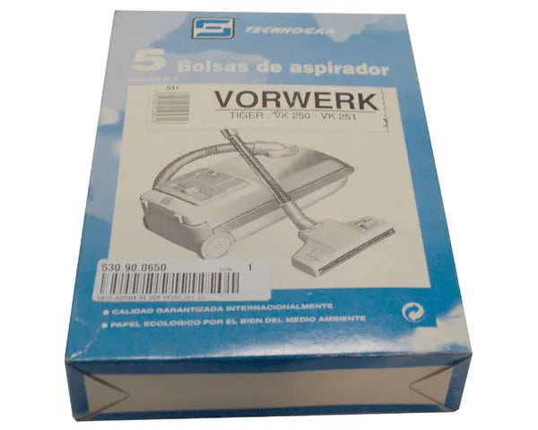 VORWERK VK250 VACUUM CLEANER BAG 5 PCS