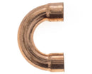 180º copper elbow 3/8''