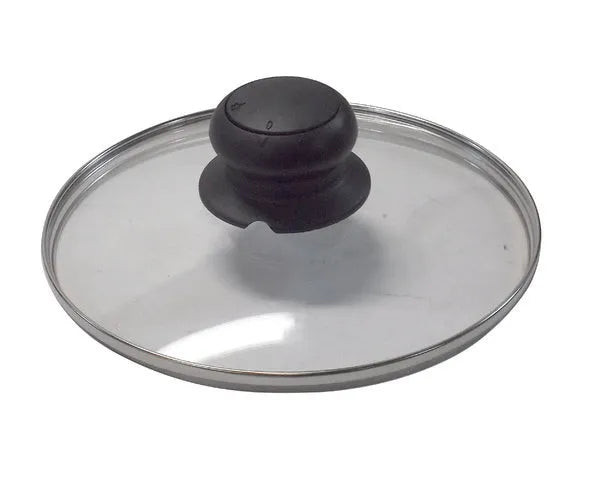 Glass lid with adjustable knob ø 16 cm.