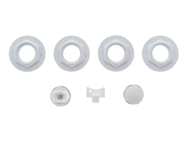 Universal radiator cap kit 1' ' white