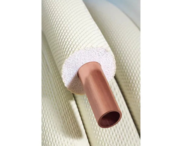 Single insulated copper tube 3/8'' (9.52mm) 25 m for air conditioning