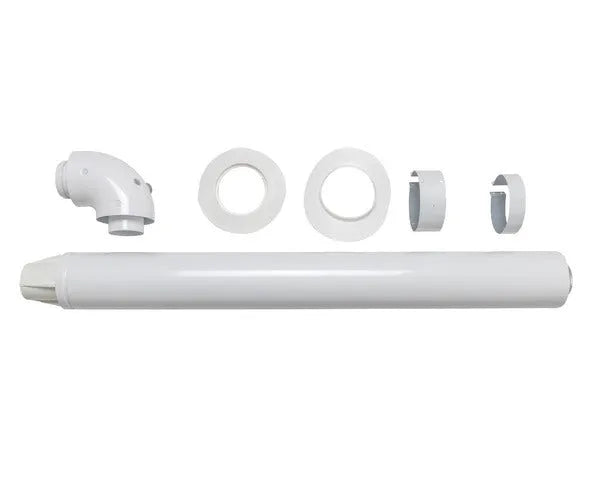 Horizontal smoke outlet kit for ARISTON