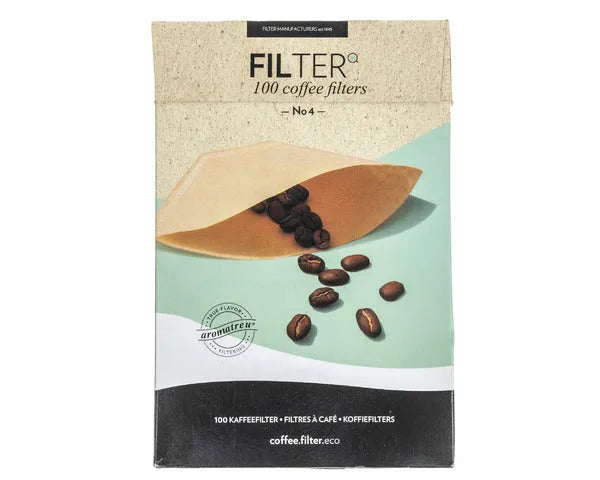 Electric Coffee Maker Filter No. 4 100 pcs.