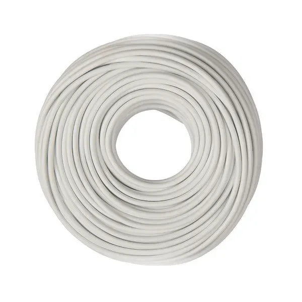 Cable manguera eléctrico 4x1,5 mm 0,5KV blanco para electrodomésticos universal