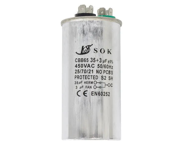 Working Capacitor 35 µF + 3 µF 450V