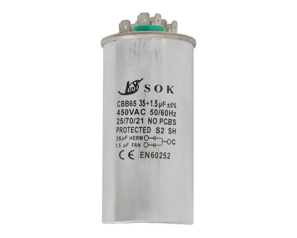 Working Capacitor 35 µF + 1.5 µF 450V