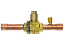Sanhua ball valve SBV 3/4" solder with plug
