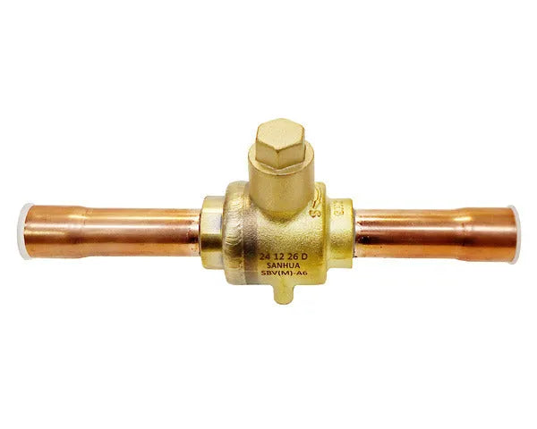 Sanhua ball valve SBV 3/4" solder without plug