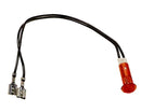 Pilot light ø9 mm red 200mm