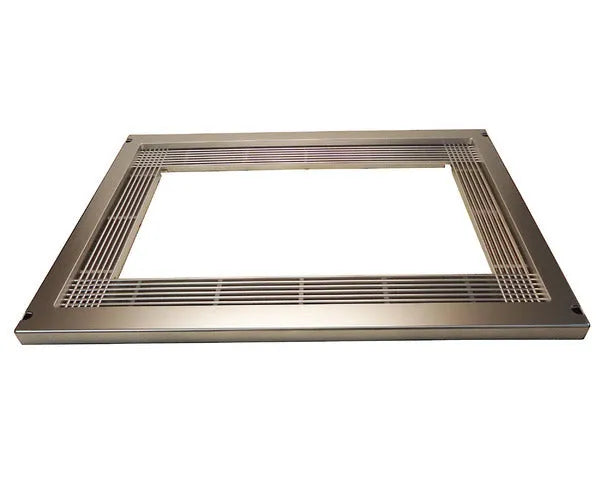 Matte Silver Microwave Trim Kit