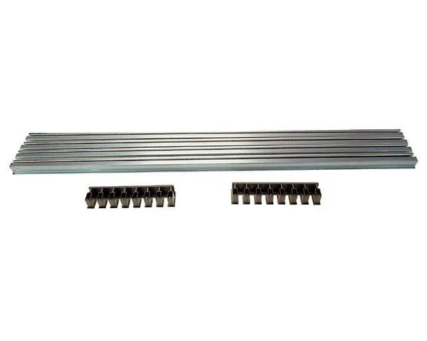Ventilation grille 600x122mm stainless steel