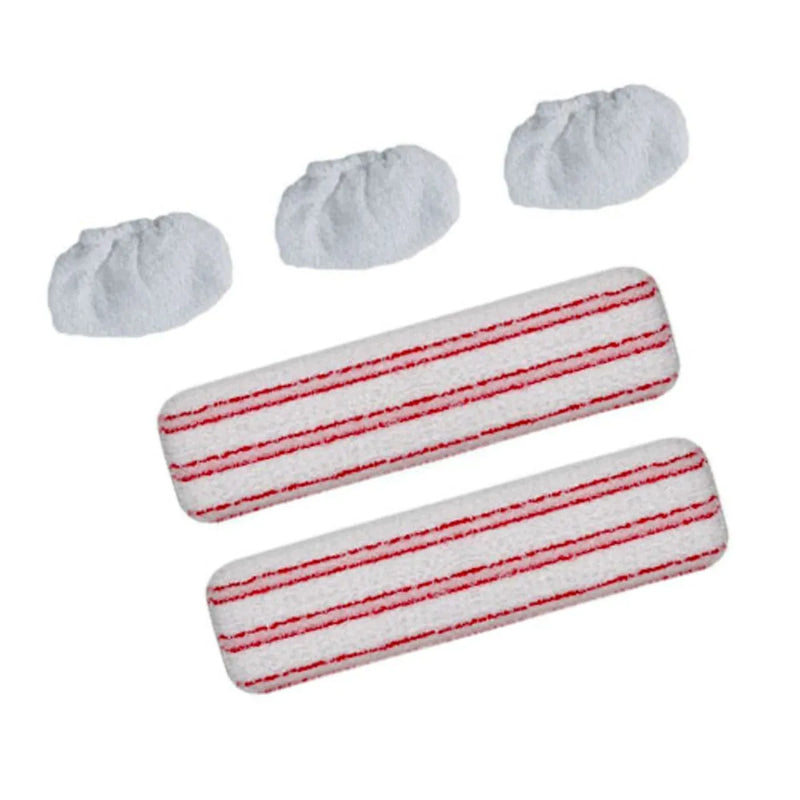 Set Polti PAEU0324 con 2 paños de microfibra y 3 fundas para vaporetas Vaporetto y Lecoaspira