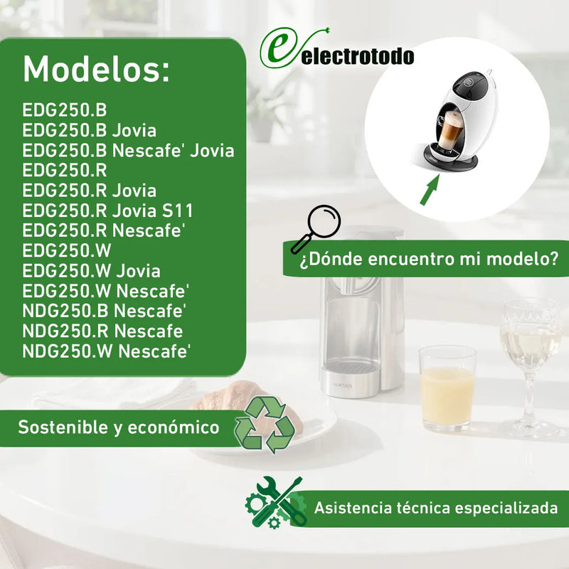 Dolce Gusto Delonghi Jovia EDG250 coffee machine water tank 7313252321