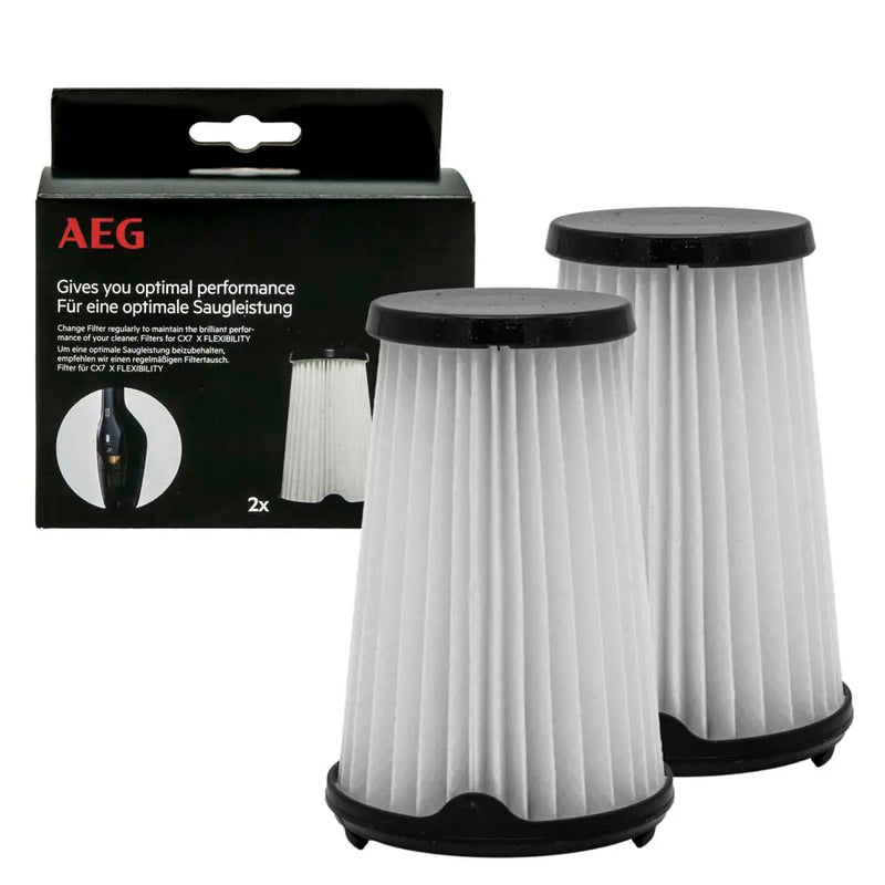 Filtro aspirador AEG AEF150 CX7 paquete de 2 original AE0060