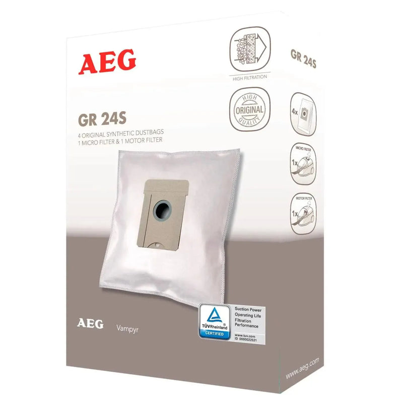 Bolsa aspirador AEG GR24S serie 700 original AE0122