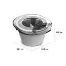 Kenwood AW20010022 KAX71.000WH Kitchen Robot Ice Cream Maker