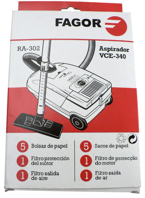Fagor VCE-340 M18804449 vacuum cleaner bag