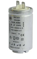 8uF capacitor for tumble dryer. Electrolux, AEG 1250020334