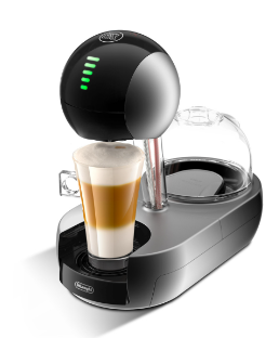 Black capsule holder for Delonghi Dolce Gusto Stelia WI1561 coffee machine