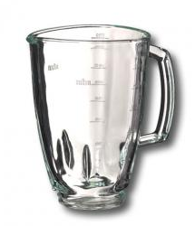 Braun blender glass jug