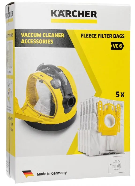 Original bags (5 units) Karcher vacuum cleaner 6.904-329.0