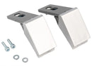 Kit of 2 Liebherr Inox refrigerator door handle hinges