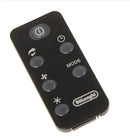 Black remote control portable air conditioner DeLonghi 5512410061