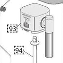 DeLonghi foamer cover for Nespresso Lattisima One Evo coffee machine 7313297341