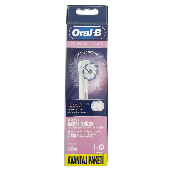 Braun Oral-B Sensitive Clean toothbrush - 4 units