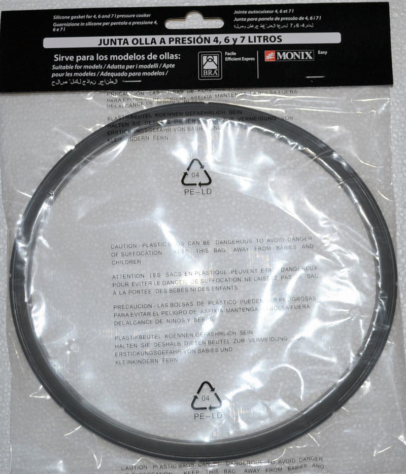 Bra-Monix Pot Gasket 4-6-7 L. Cod.990988