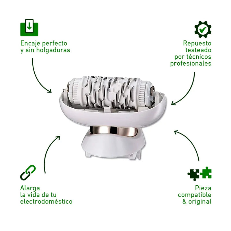 Cabezal depilacion Braun Silk Epil 9 Flex 81719648