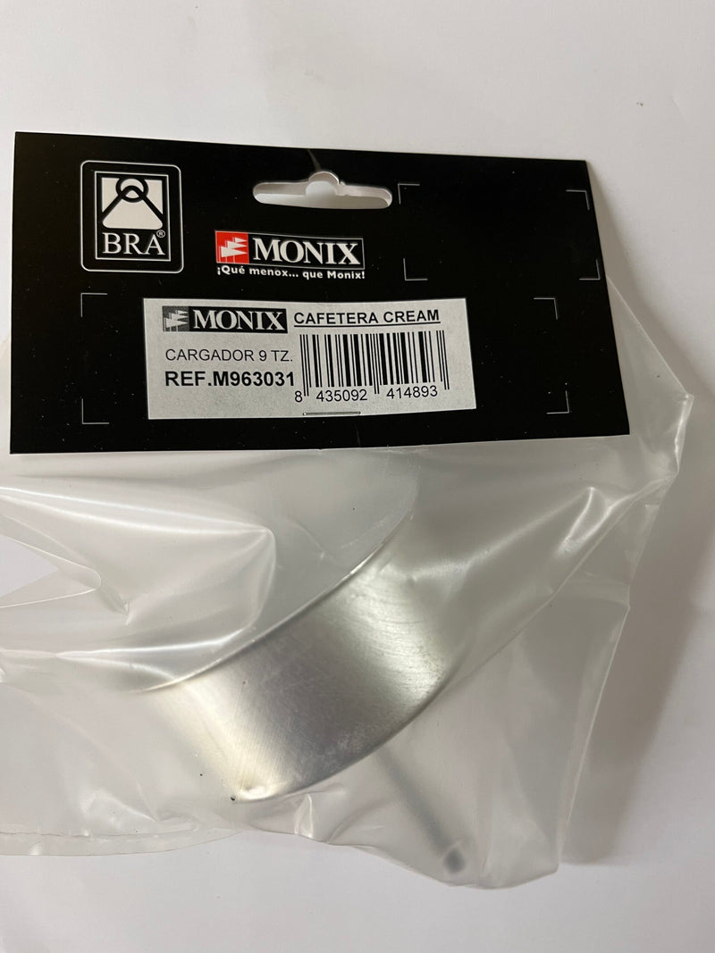 Charger 9 Tz Aluminum Coffee Maker Monix Cream-New Cream M963031