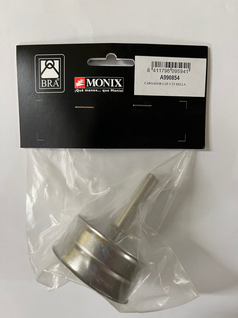 4 Tz Stainless Steel Charger. Bra Bella Coffee Maker 990854
