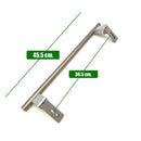 Liebherr refrigerator door handle 45.5 cm 909653200