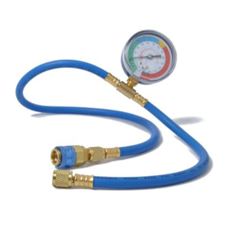 Charging hose with R134 pressure gauge - For cars