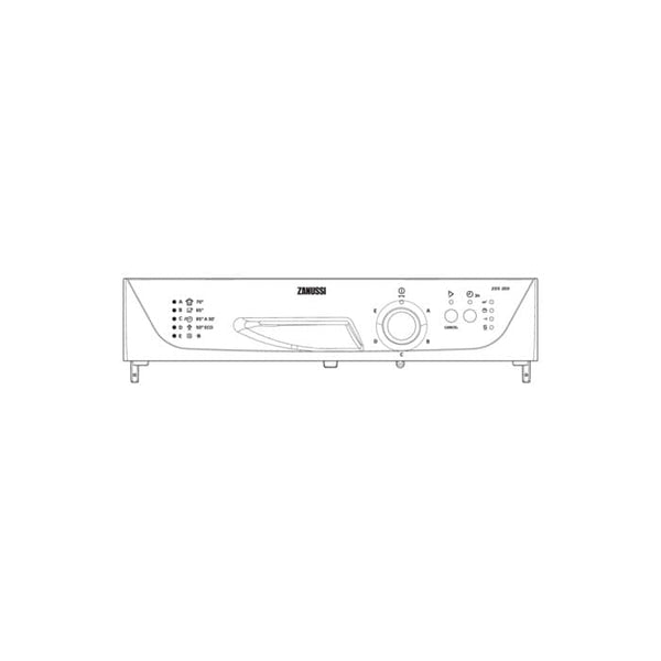 Electrolux stainless steel on/off key 1528655317