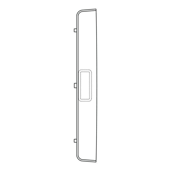 Electrolux glass door 2676008168