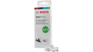 Pastillas detergente cafeteras automáticas Bosch 00312096