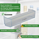 Bosch refrigerator bottle rack tray 00704751
