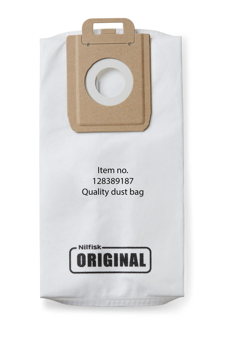 Nilfisk Power vacuum bag - Select 4 pcs. 128389187