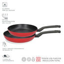 FAGOR Set ELAN 3 rouge Ø20-24