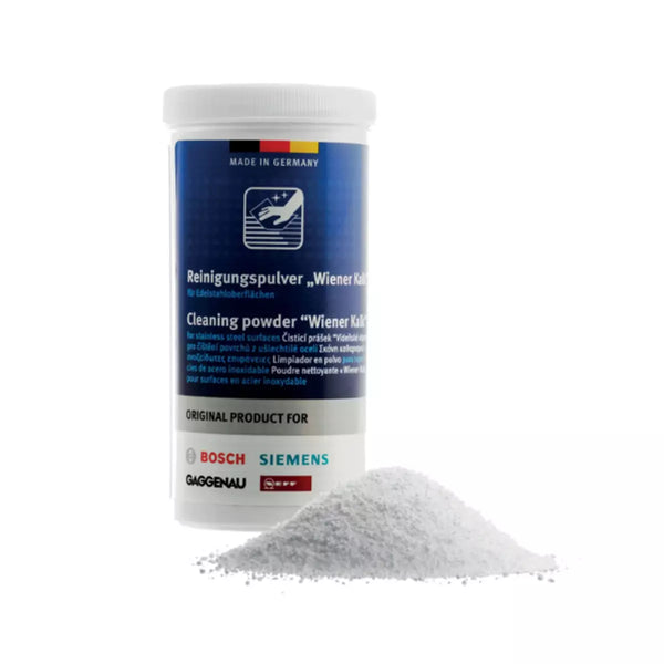 Bosch producto de limpieza en polvo para el cuidado del acero inoxidable 00311946