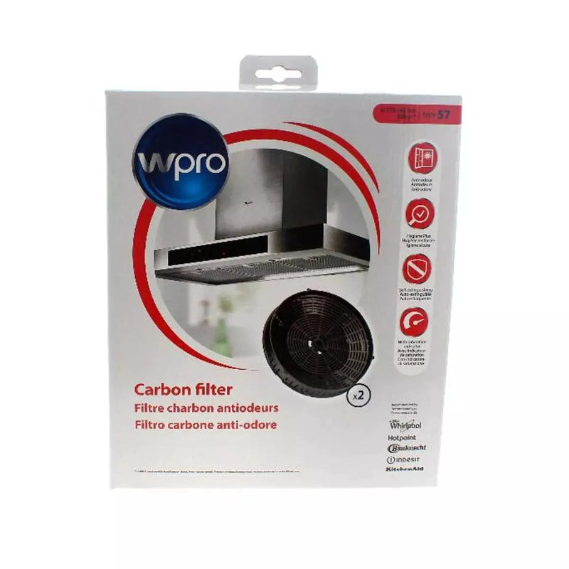 Wpro 2 Wpro anti-odor carbon filters
