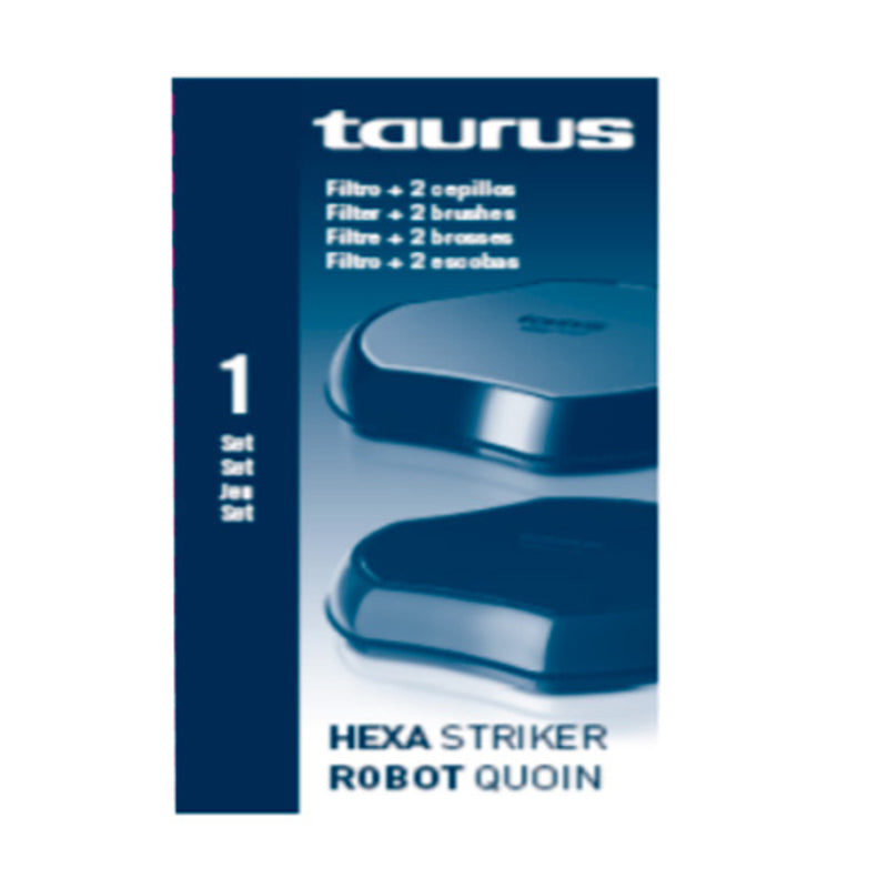 Filtro y rodillos robot aspirador Taurus Hexa, Striker, Quoin 999225